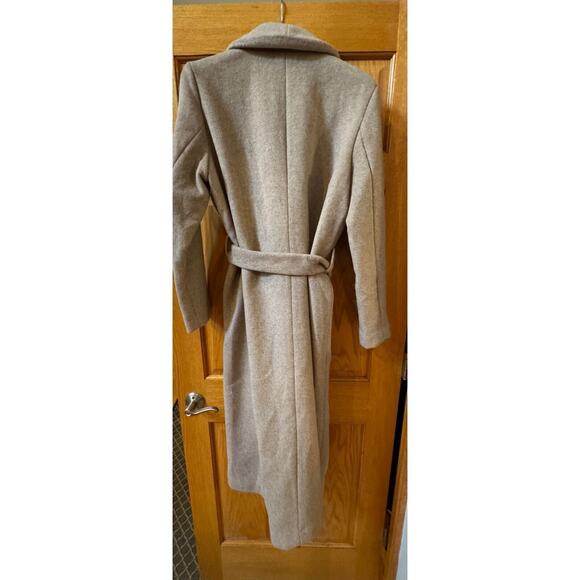 REFORMATION - Greenwich belted wool-blend coat Women’s Jacket - Picture 5 of 8